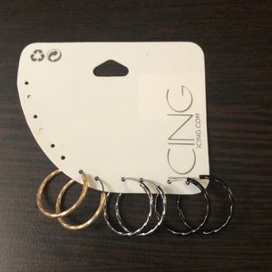 Small assorted hoops